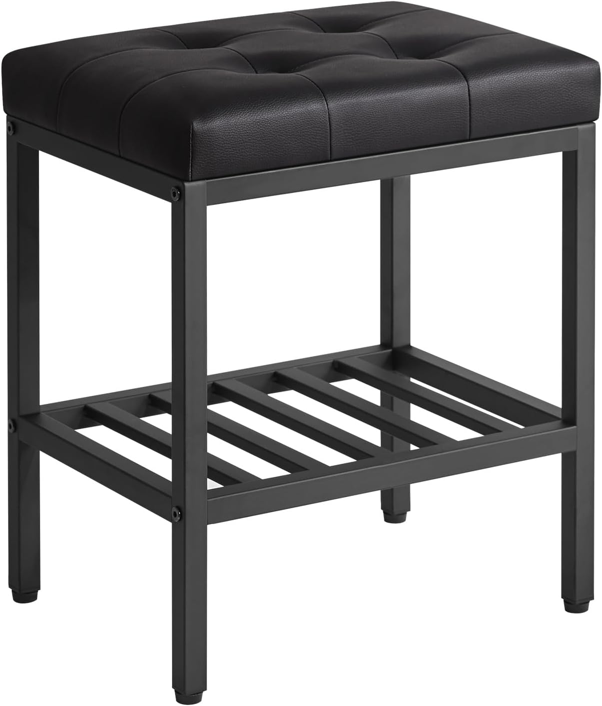 Adjustable Makeup Stool with Storage - Versatile & Stylish! 