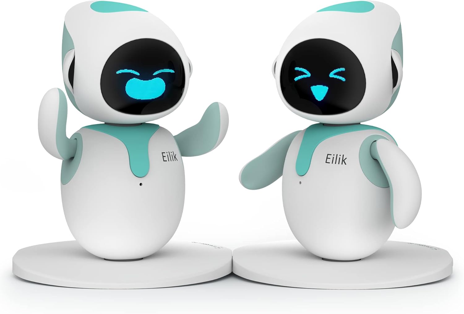 Eilik Cute Robot Pets: Emotionally Abundant Interactive Companion! (Blue)