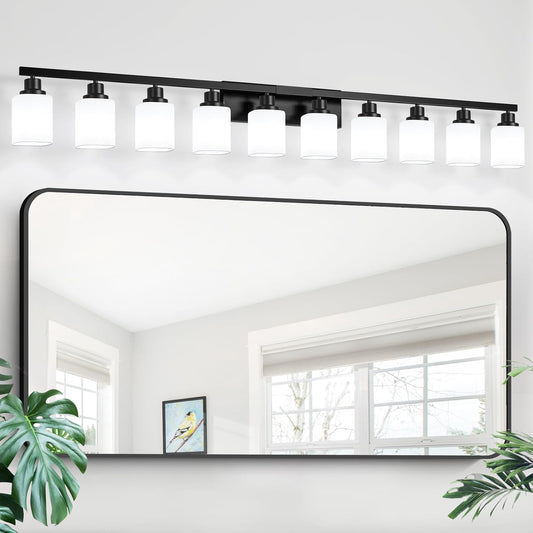 10-Light Bathroom Vanity Light by DIKAIDA for Modern Spaces