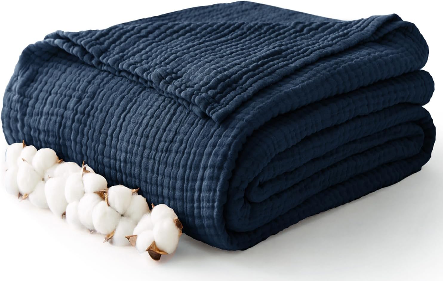 100% Cotton Muslin Blanket King Size for All Season Comfort