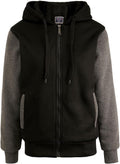 Heavyweight Sherpa Hoodies for Men - Thick Fleece-Lined Zip Jacket
