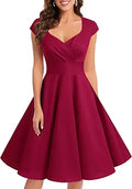 Bbonlinedress Women Short 1950s Retro Vintage Cocktail Party Swing