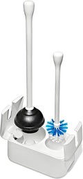 OXO Good Grips Toilet Brush & Plunger Set for Stylish Cleaning