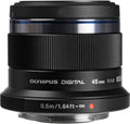 OM SYSTEM 45mm F1.8 Portrait Lens - Compact, Fast Focus