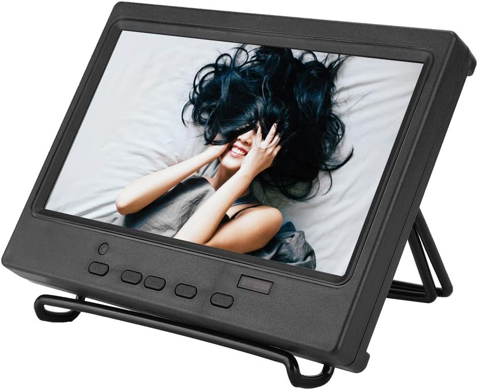 Lazmin112 7 Inch Portable Monitor for Car Display and CCTV