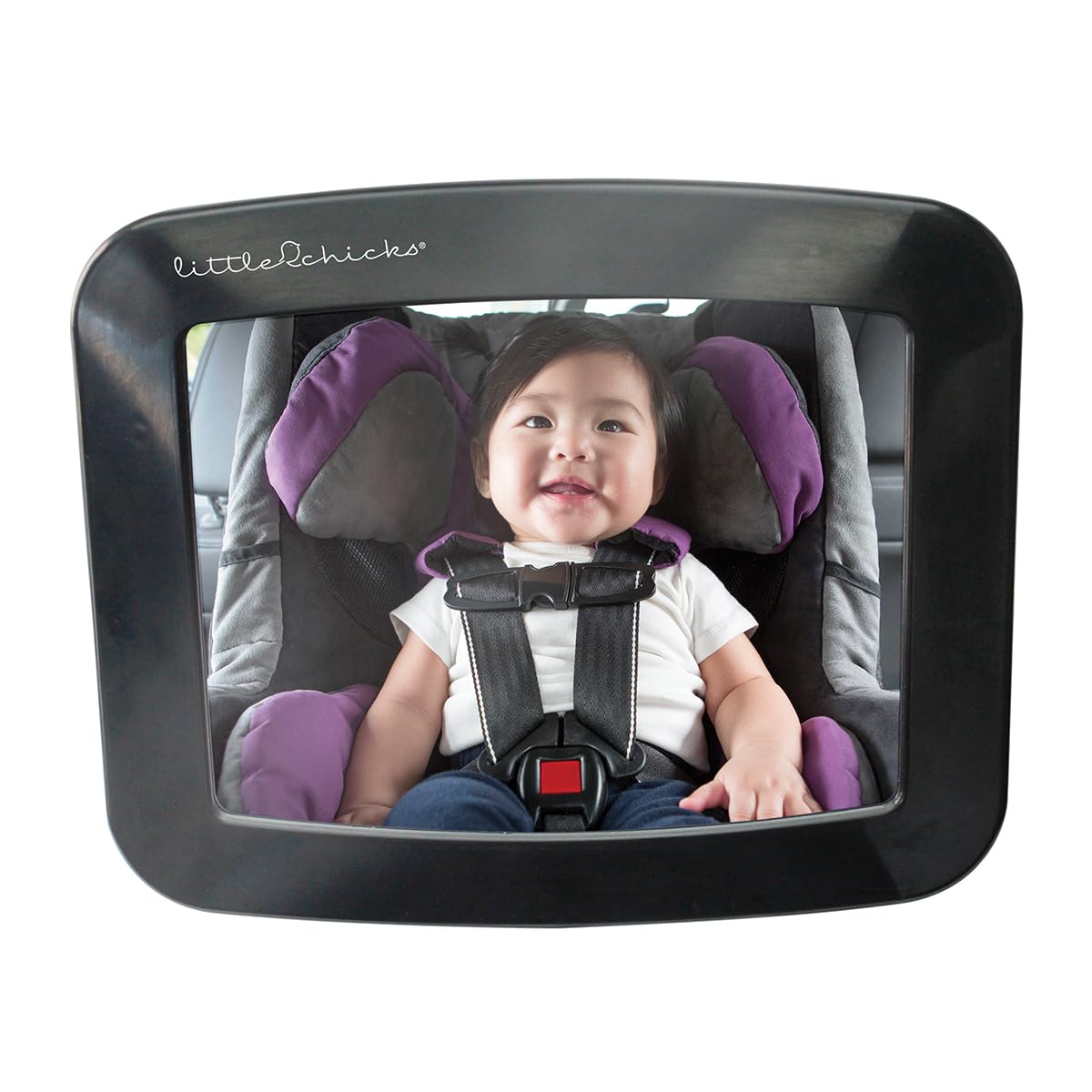 Adjustable Baby Car Mirror - 360 Swivel View