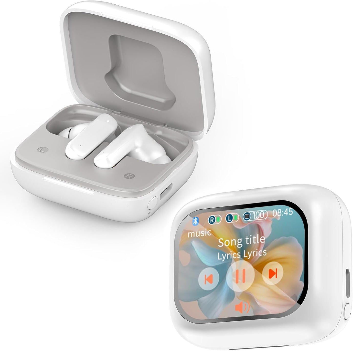 Wireless Earbuds: 40H Playtime, Deep Bass, Active Noise Cancelling