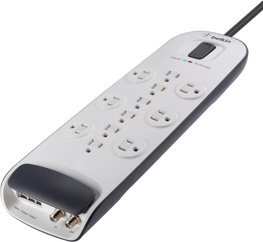 Belkin Power Strip Surge Protector - Ultimate Protection
