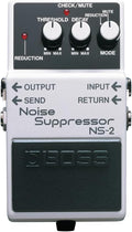 BOSS NS-2 Noise Suppressor Guitar Pedal for Ultimate Sound Control