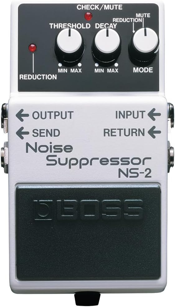 BOSS NS-2 Noise Suppressor Guitar Pedal for Ultimate Sound Control