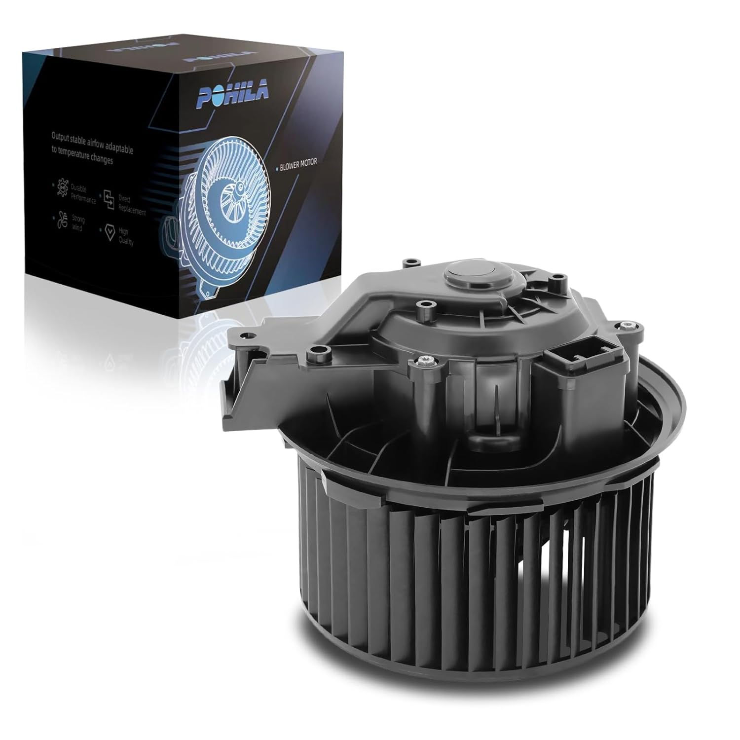 HVAC Heater Blower Motor with Fan Cage for Ford Explorer & Flex
