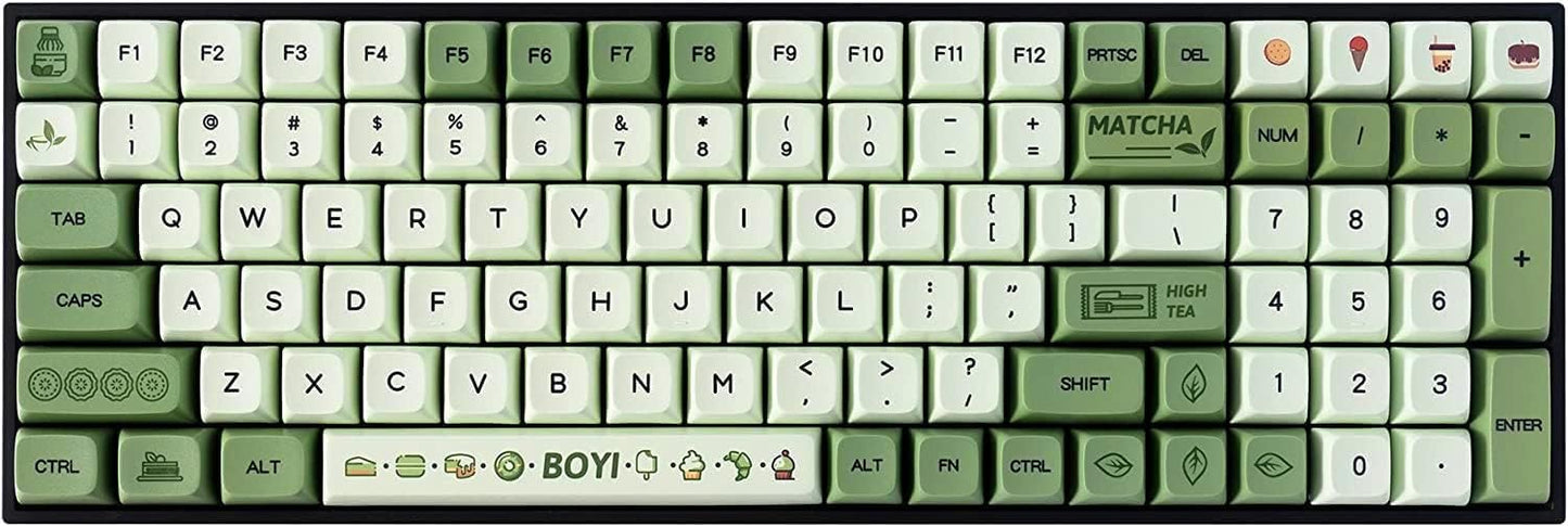 BOYI TK96 RGB Mechanical Keyboard: Wireless, Hot-Swap, Compact