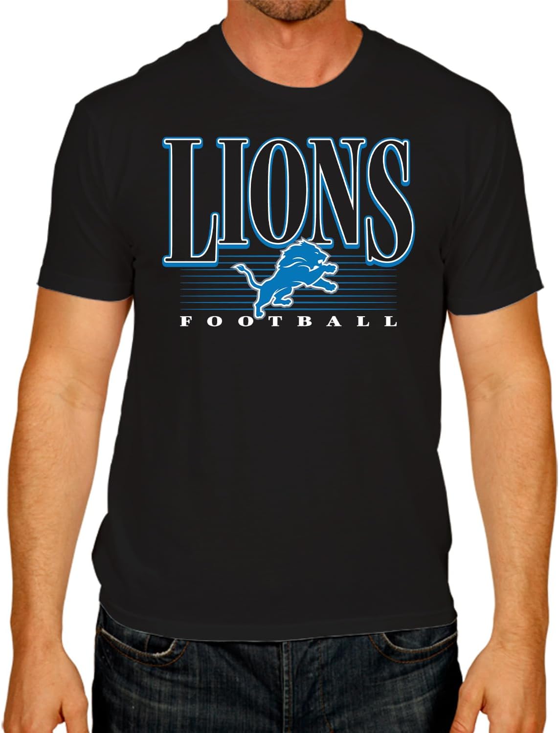 NFL Overtime Blueprint Tag-Less T-Shirt for Football Fans