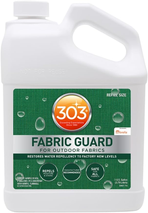 303 Products Fabric Guard Water Repellent Spray for Outdoor Use