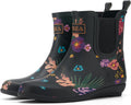 HISEA Women's Ankle Rain Boots Waterproof Chelsea Boots - Lightweight