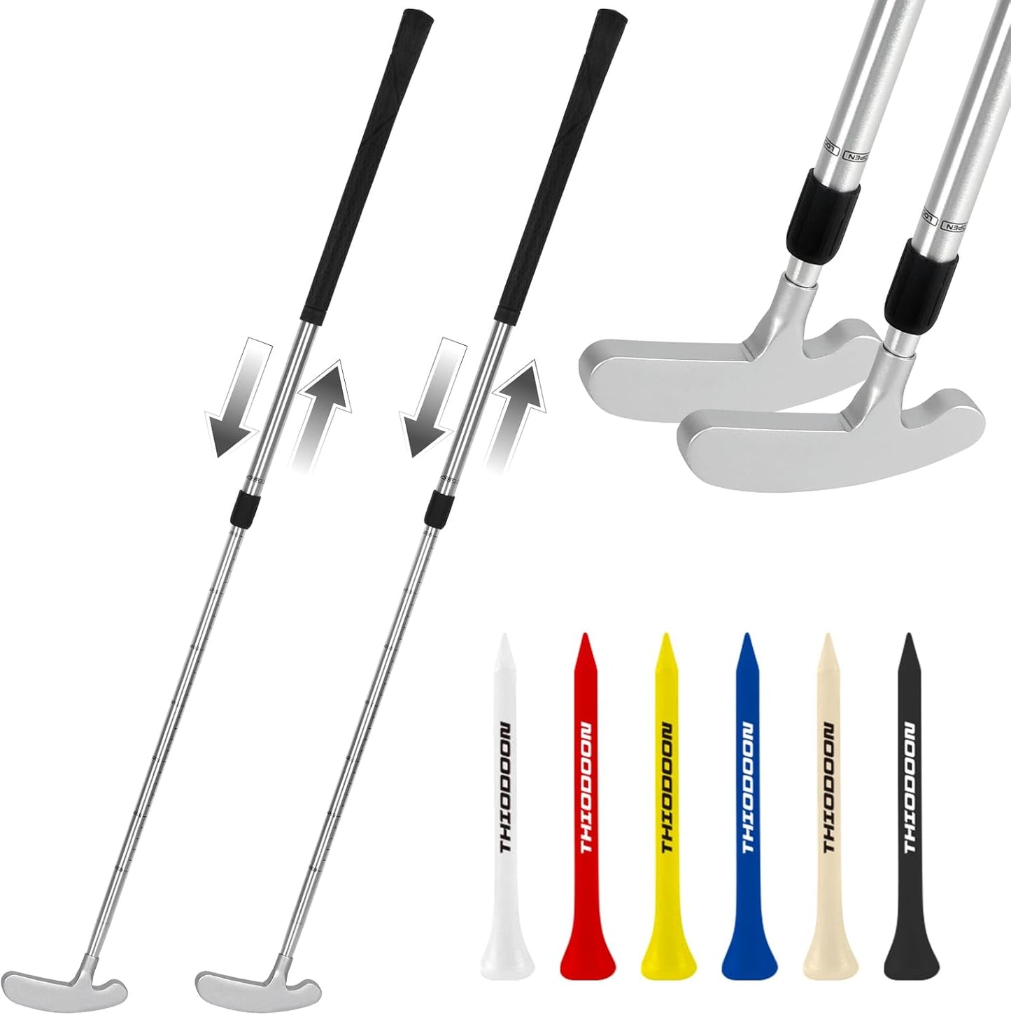 THIODOON Golf Putters for All Ages - Adjustable Length Design