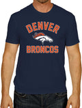 Denver Broncos Gameday T-Shirt for Adults - Cotton Blend Semi-Fitted