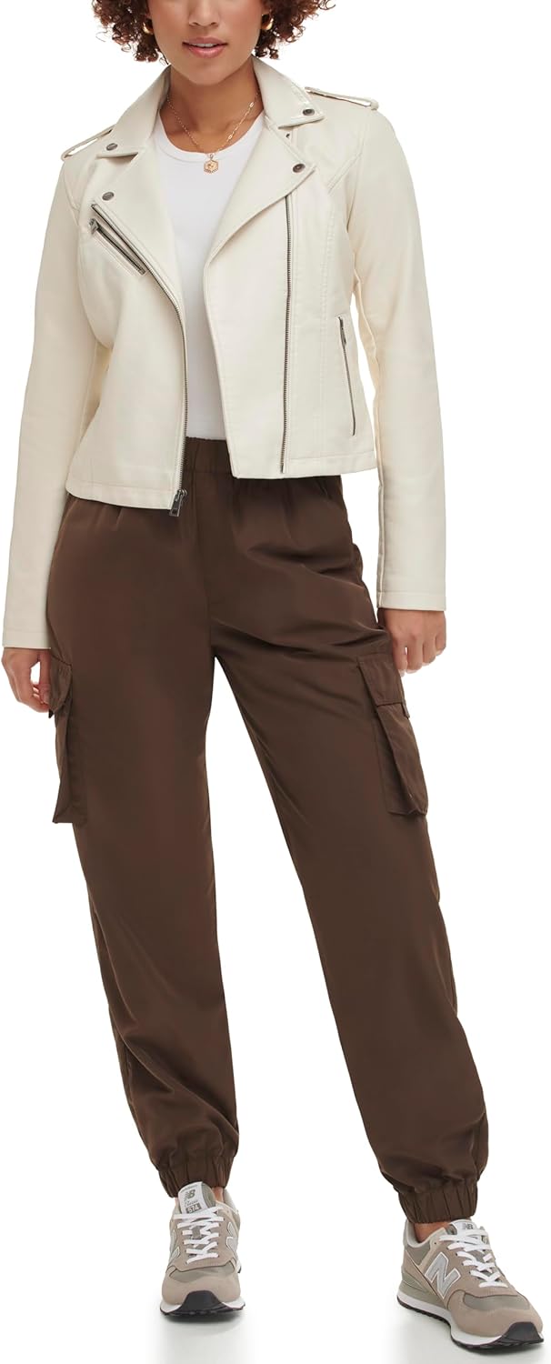 Levi's Women's Classic Faux Leather Moto Jacket for All Sizes