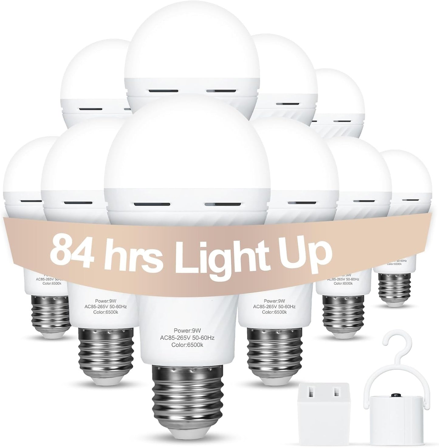 Rechargeable Emergency Light Bulbs for Outdoor Use and More