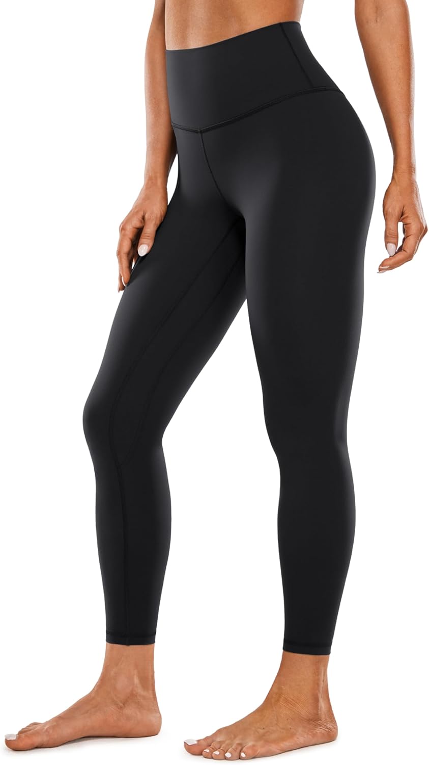 CRZ YOGA High Waist Tummy Control Leggings - Naked Feeling Compression