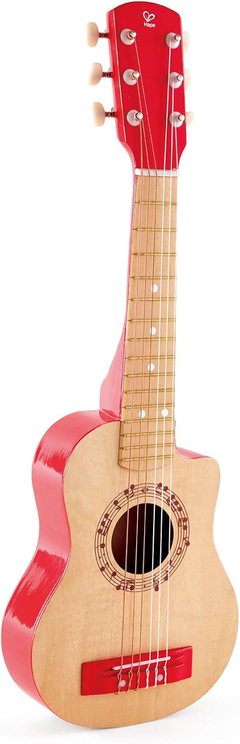 Hape Kid's Flame First Musical Guitar for Young Musicians