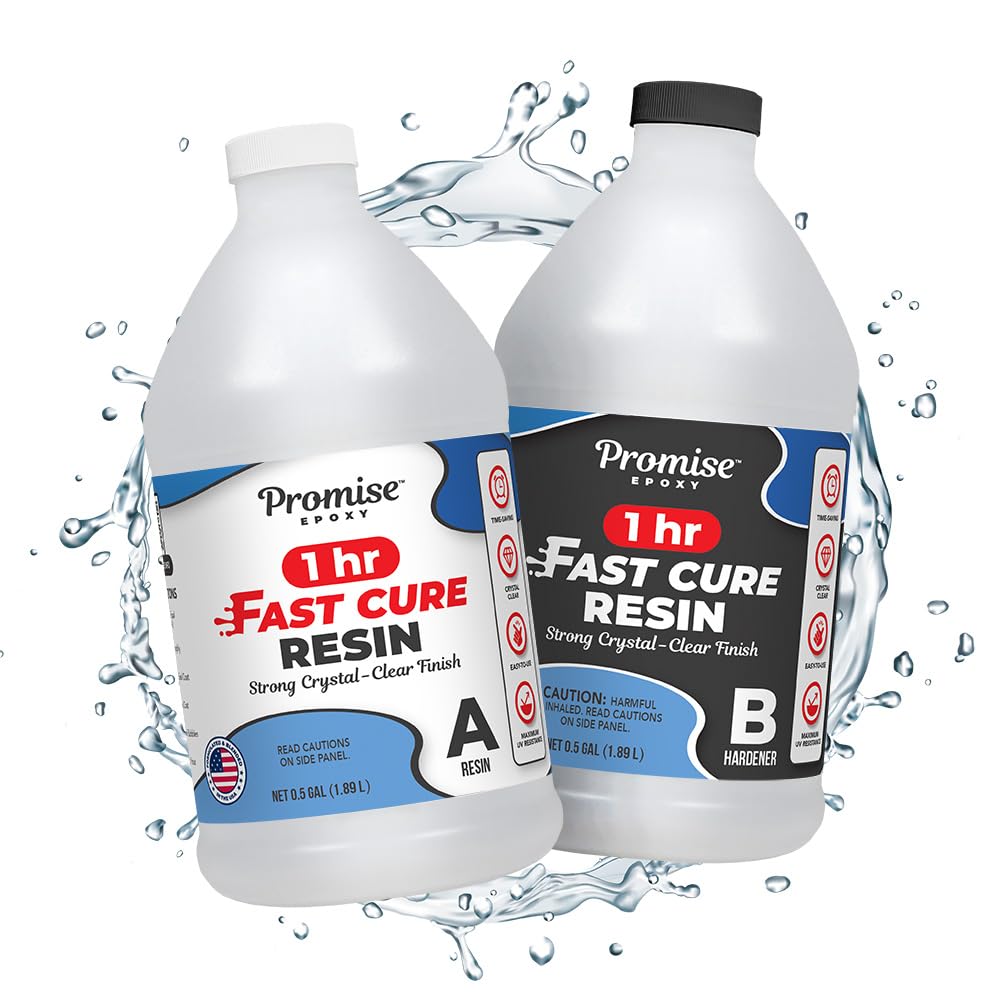 Promise Epoxy Fast Cure Resin for Jewelry Making and Coatings