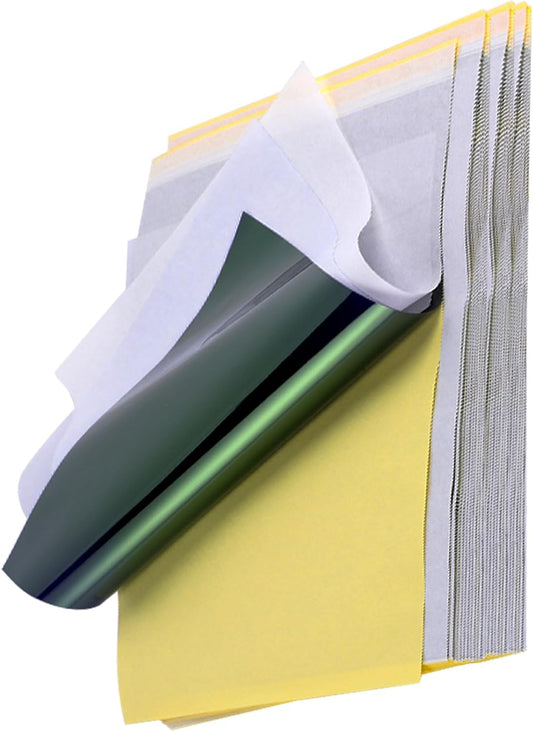 Professional Grade Tattoo Transfer Paper - 4 Layers Thermal - A4 Size