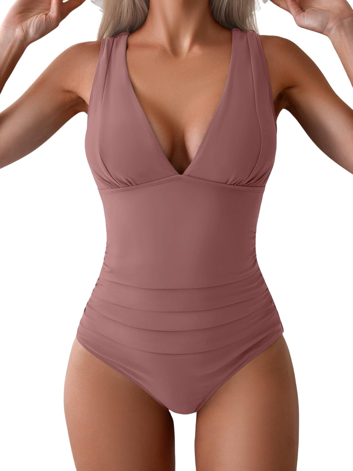 Eomenie One Piece Swimsuit for Women with Tummy Control