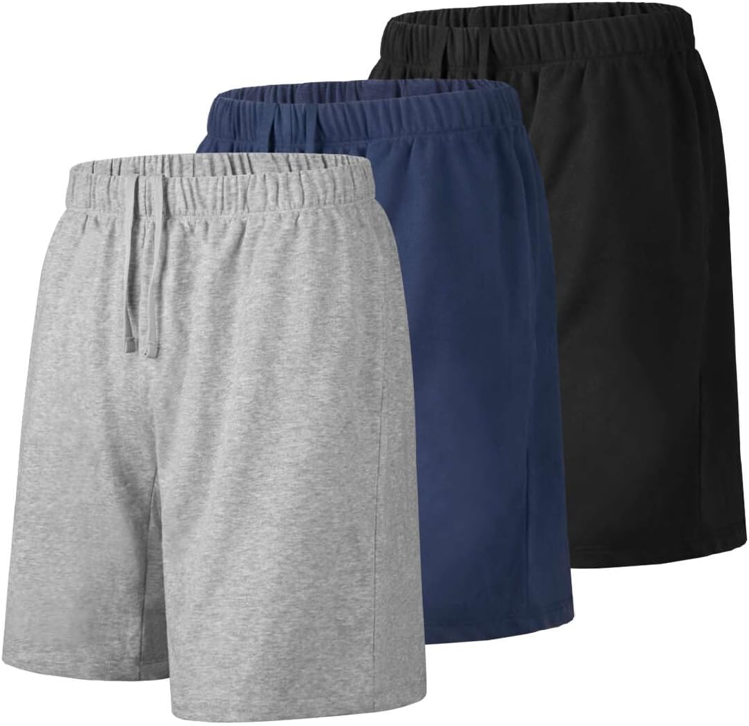 Liloak Men's Athletic Shorts with Pockets for Summer Fun