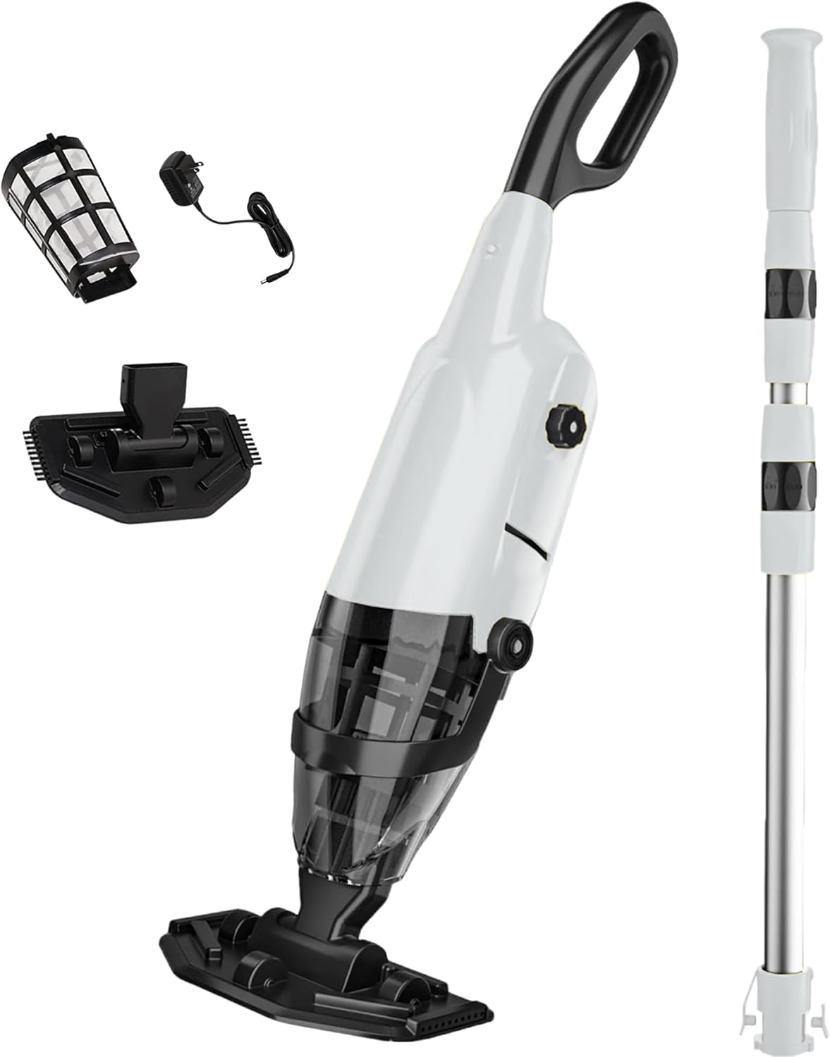 Cordless Pool Vacuum Cleaner for Above Ground & In Ground Use