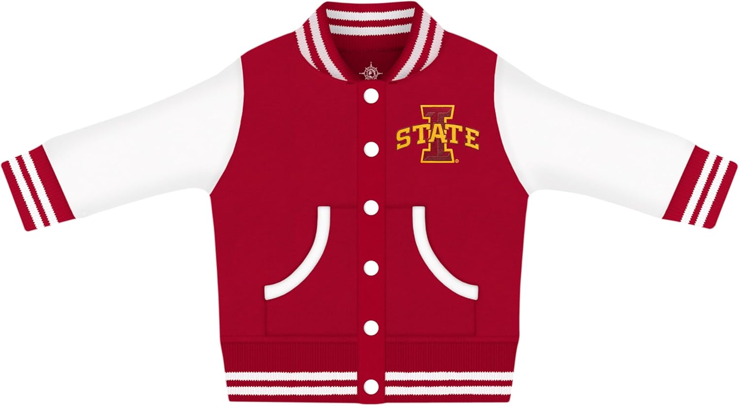 Creative Knitwear College Baby Varsity Jacket for Little Fans