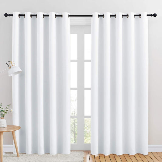 Elegant NICETOWN 50% Light Blocking Curtain Panels for Home