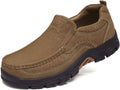 Comfortable CAMEL CROWN Leather Loafers for Men's Casual Wear