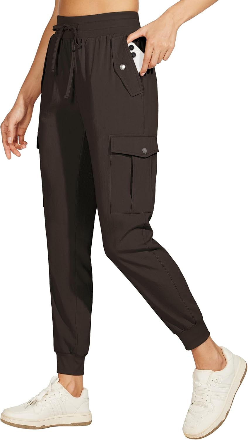 Willit Women's Hiking Pants Lightweight Quick Dry Cargo Joggers