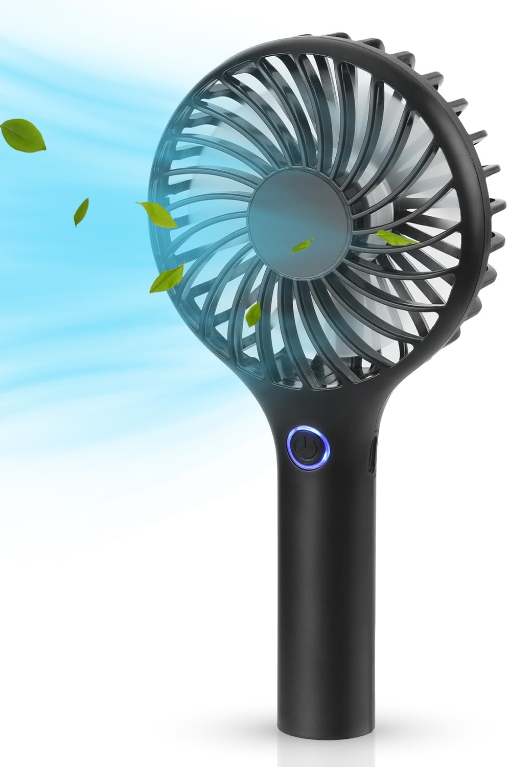 Powerful RJVW Handheld Fan - Rechargeable & Portable!