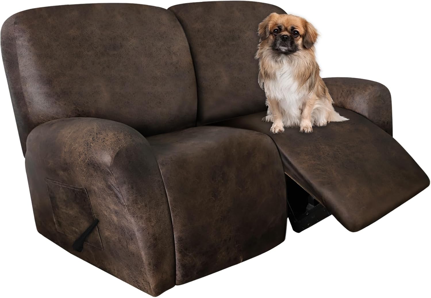 Leather Look Loveseat Recliner Covers for Stylish Protection