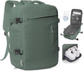 Vacuum Travel Backpack Dark Green - Flight Approved Carry-On
