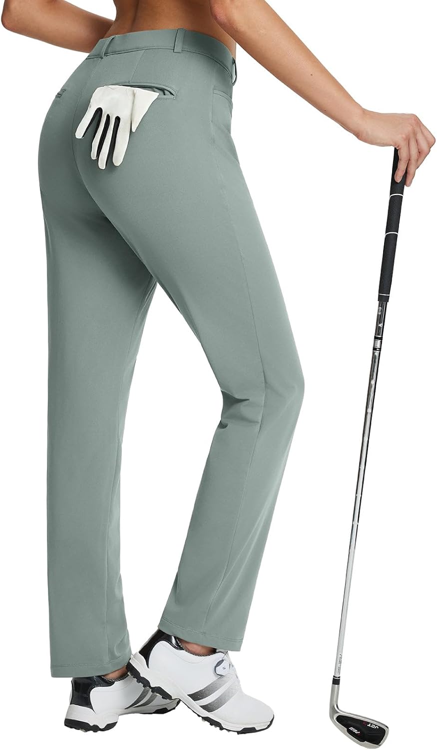 Baleaf Women's Golf Pant Fleece Lined for Winter Comfort