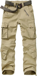 Women's Army Cargo Pants with 8 Pockets for All-Day Comfort