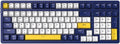 Qisan Wireless/Wired Mechanical Keyboard 100-Key 98% Layout - Fast Red