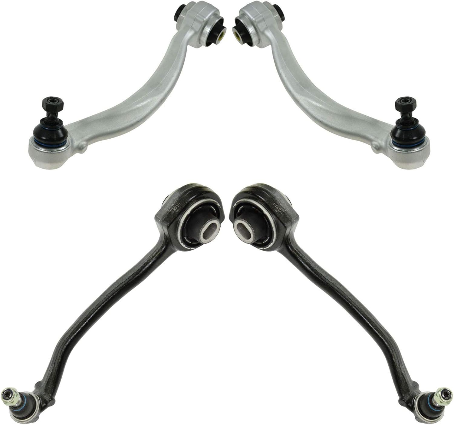 TRQ Front Control Arm Set for 2012-2013 Mercedes-Benz C250