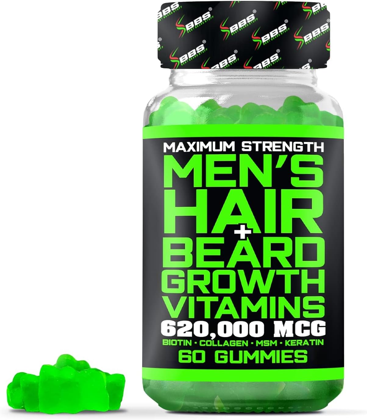 Best Beard Stuff Beard Growth Vitamins for Thicker Hair & Beard