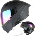 Motorcycle Modular Flip-Up Dual Visor Helmet KT928 - Versatile