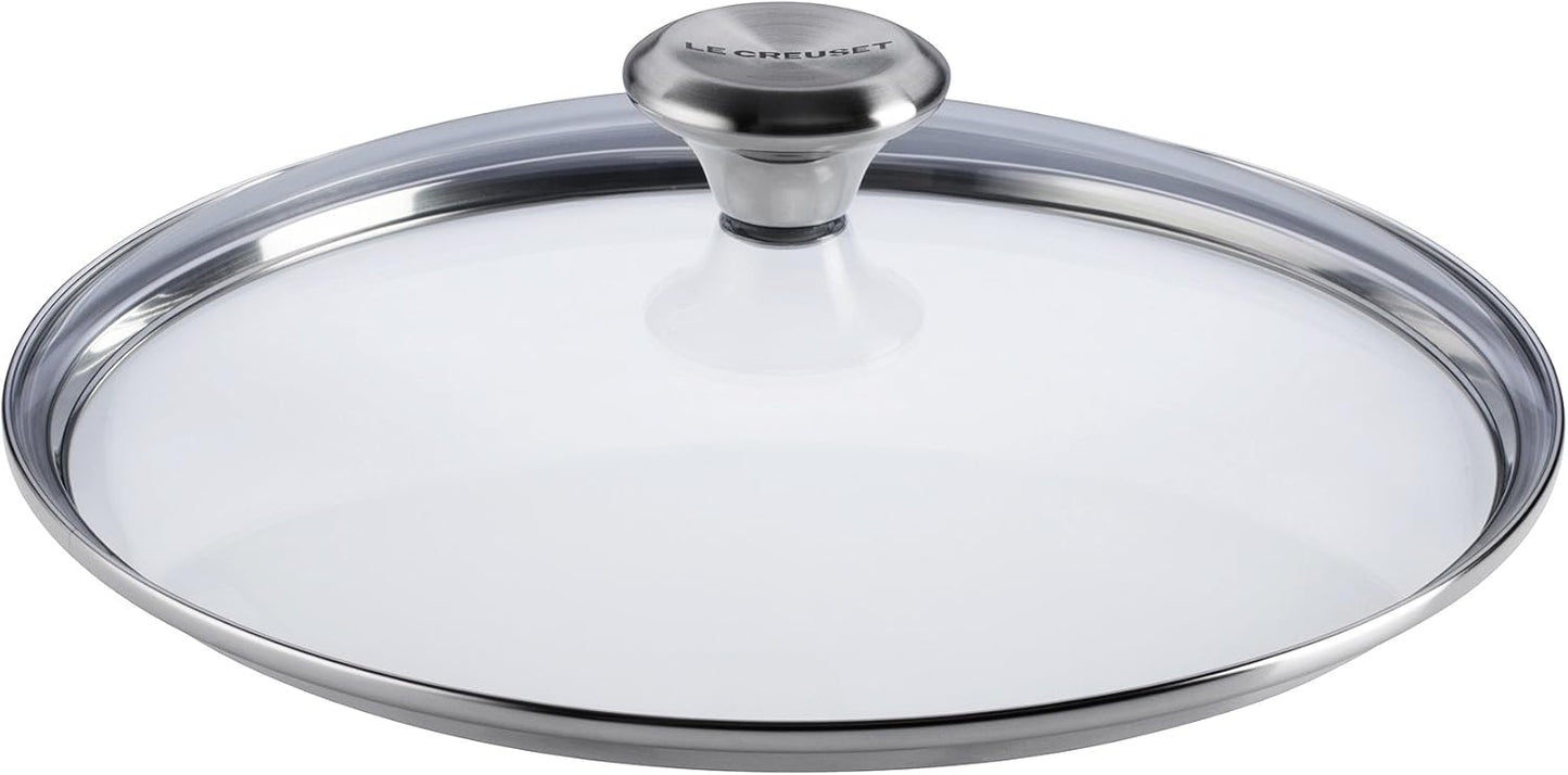 Le Creuset Signature Glass Lid with Stainless Steel Knob, 10 in