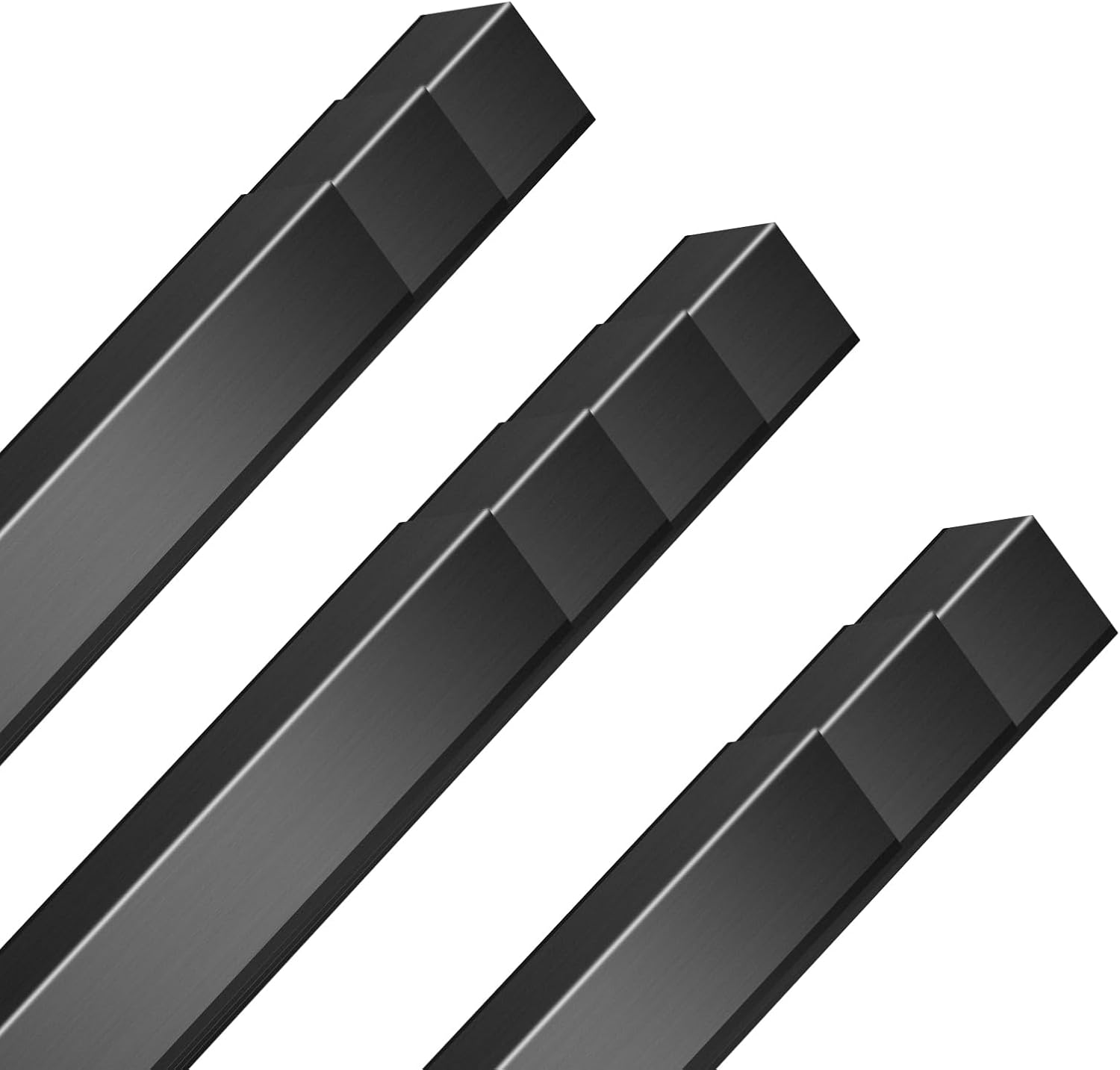 10PCS Black Aluminium Wall Corner Protector Guard for Edges