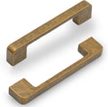 5 Inch 128mm Antique Brass Cabinet Handles 10 Pack - Durable Pulls