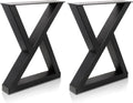 16 Inch Bench Legs Metal Table Legs Heavy Duty Coffee Table Legs - Set
