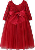 Vintage Rustic Flower Girl Dress for Toddlers by Cutiego