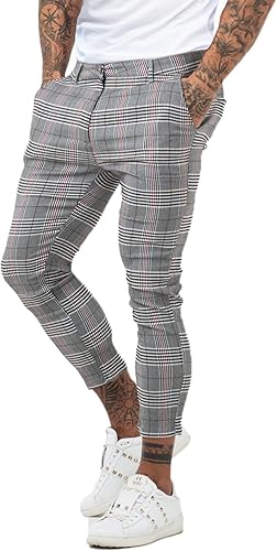 GINGTTO Mens Casual Pants with Pockets for Stylish Comfort