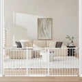Extra Wide Dog Gate for Doorways 72-81.5 in - Walk Through Safety Gate